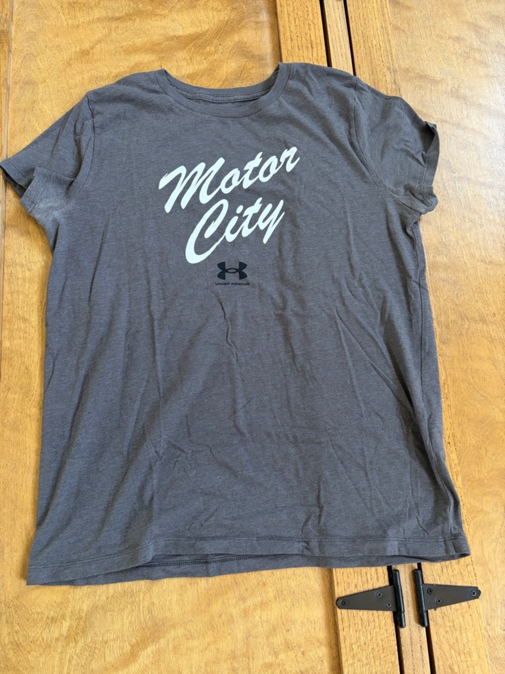Under Armour Gray Motor City Graphic Tee